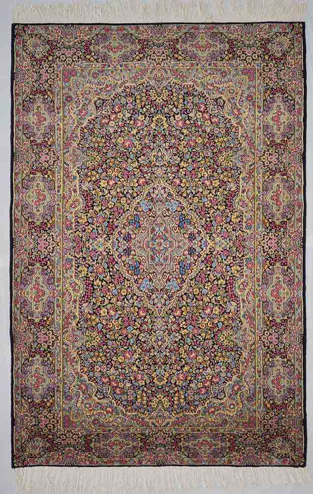 قالی کرمانی (راور)، 2.00 در 3.02 متر ،  70 جفت
