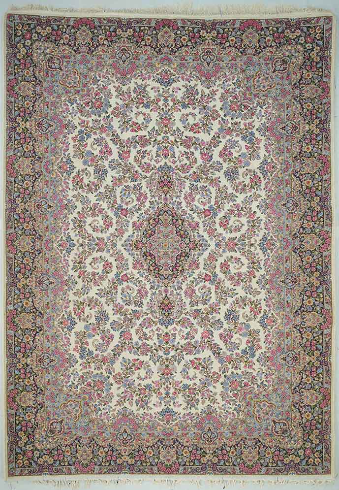 قالی کرمانی (راور)، 2.15 در 2.96 متر ، 80 جفت